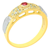 Anel de formatura em ouro 18k - Talita